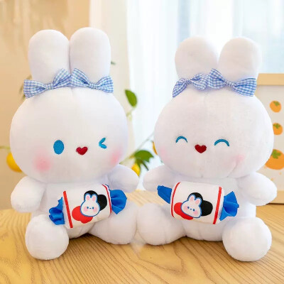 小奶糖兔毛绒玩具