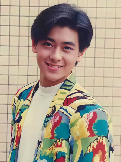 林志颖早期帅图