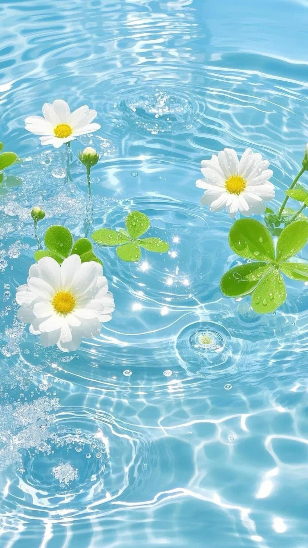 好美啊~简约小清新，可以当锁屏壁纸