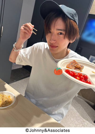 道枝骏佑和食物