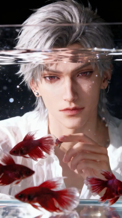 绝美鱼缸照（调试后）