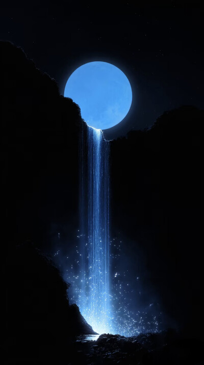 简约梦幻蓝色系聊天背景壁纸锁屏，来自网络侵删，(个人很喜欢1/2