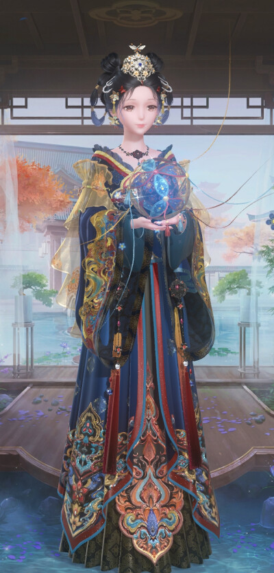 闪耀暖暖 绣染花阴