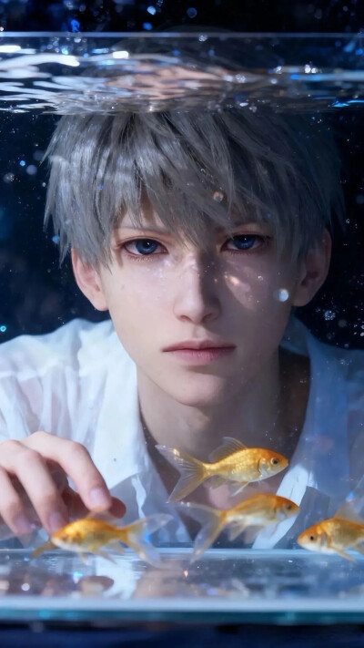 绝美鱼缸照（调试后）