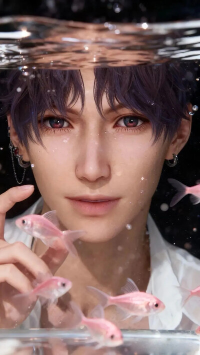 绝美鱼缸照（调试后）