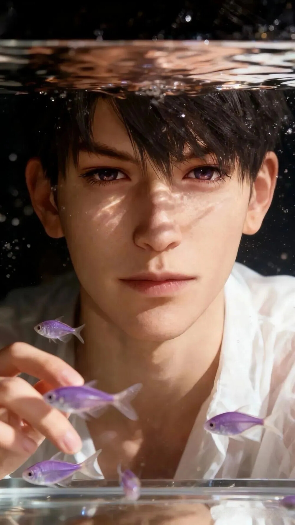 绝美鱼缸照（调试后）