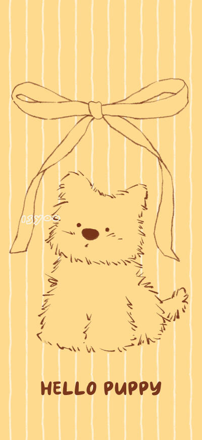可爱插画壁纸
画师：isyoo呢 
