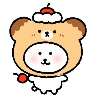 自嘲熊可爱头像•ᴥ• ​​​
画师：呱呱腋毛
#闺蜜头像#