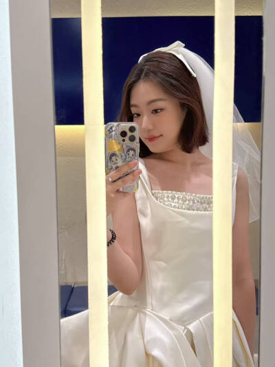 自拍 婚纱照