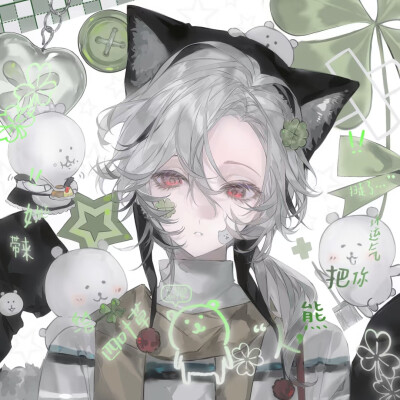 原创摸鱼头像