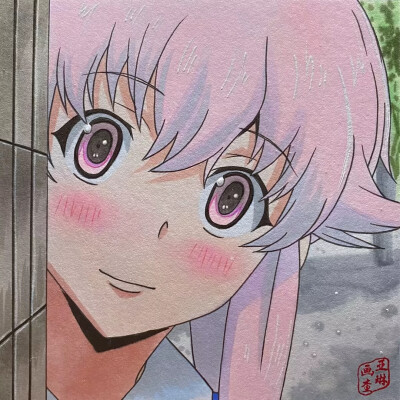 我妻由乃 | 马克笔手绘，视频在：快手，抖音，B站，小红书等：画查亚琳儿