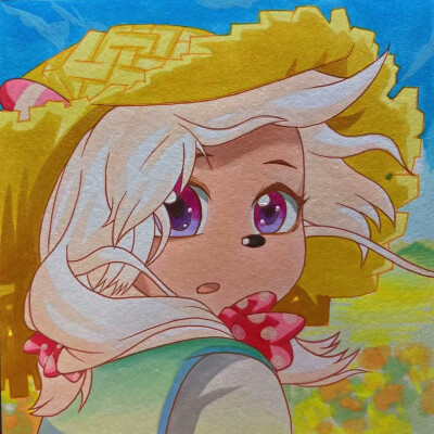 美羊羊 | 马克笔手绘，视频在：快手，抖音，B站，小红书等：画查亚琳儿