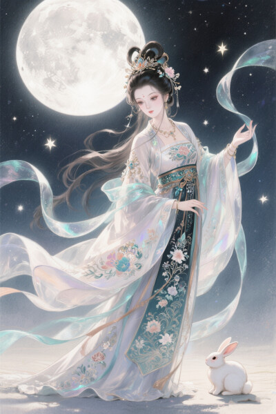 中秋节这天弄的嫦娥