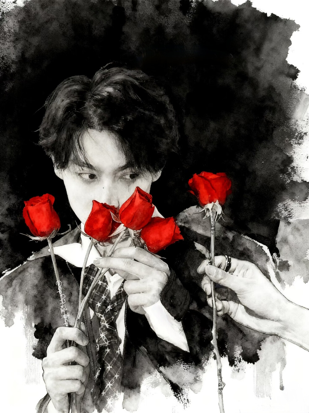 这个作者的水印有点意思，留着啦。