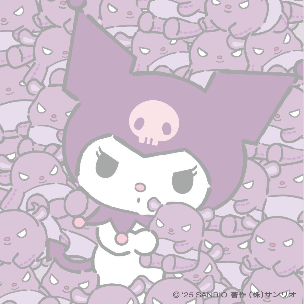 『kuromi三丽鸥』头像▪壁纸