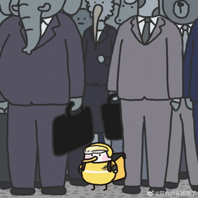 阿六六在画图了