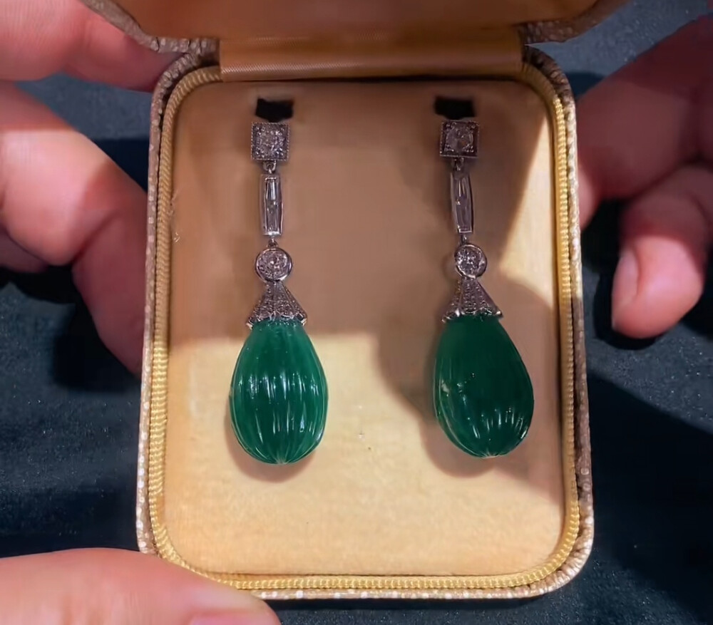 art deco 时代 风格 珠宝