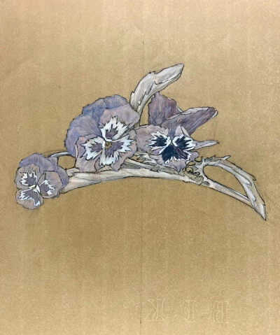 古董珠宝手稿