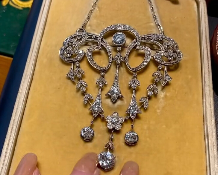 钻石 珍珠 古董珠宝 繁复华丽