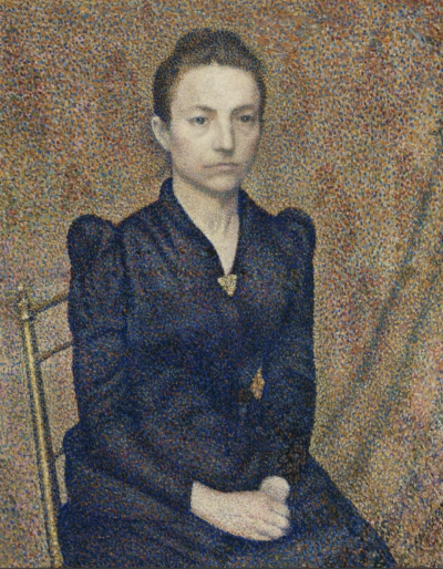 乔治·莱蒙，《艺术家妹妹肖像》（1891年）。 图片：芝加哥艺术学院