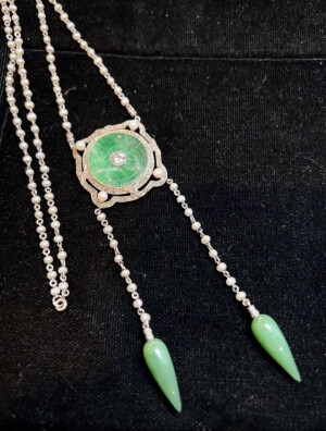 art deco 时代 风格 珠宝