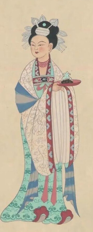 莫高窟第9窟晚唐东壁女