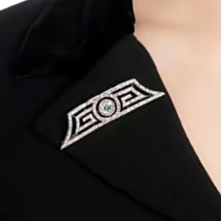 art deco 时代 风格 珠宝