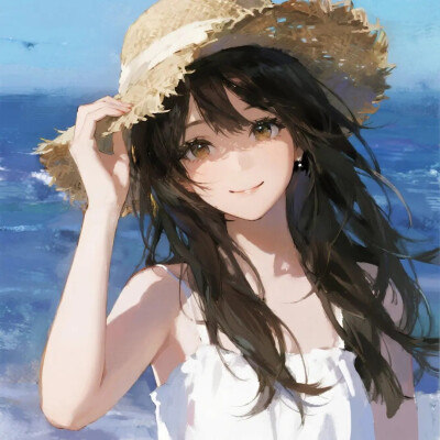 手绘情侣头像