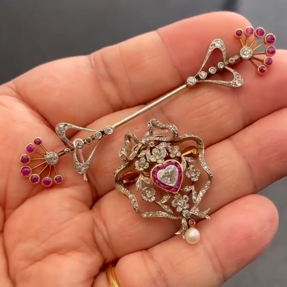 钻石 珍珠 古董珠宝 繁复华丽