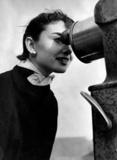 1952年，奥黛丽·赫本在纽约