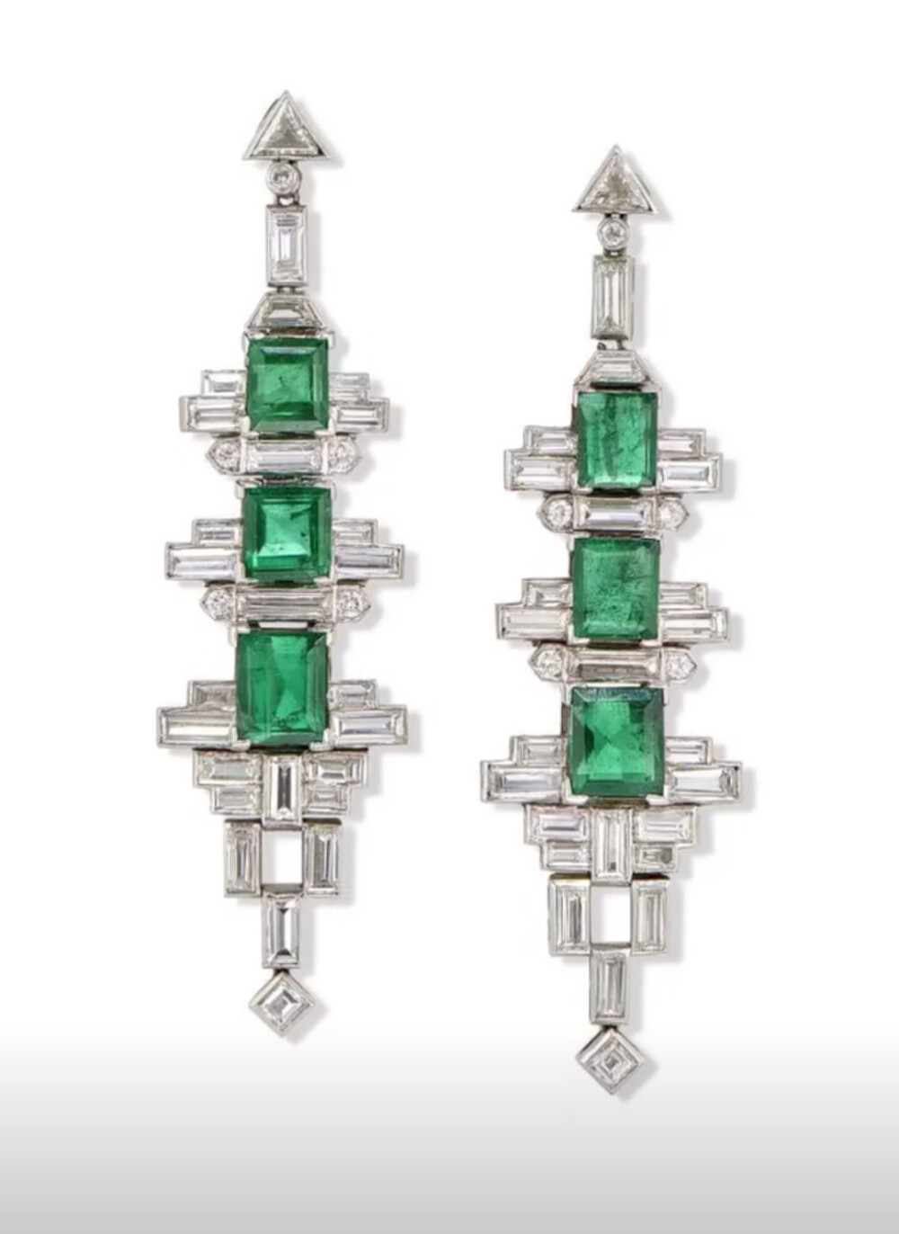 art deco 时代 风格 珠宝