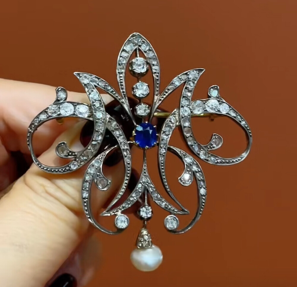 钻石 珍珠 古董珠宝 繁复华丽