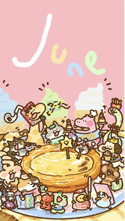 阿六六在画图了