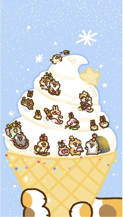 阿六六在画图了