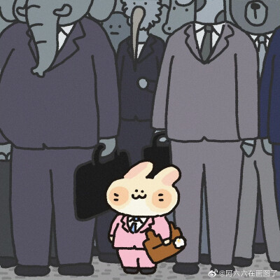 阿六六在画图了