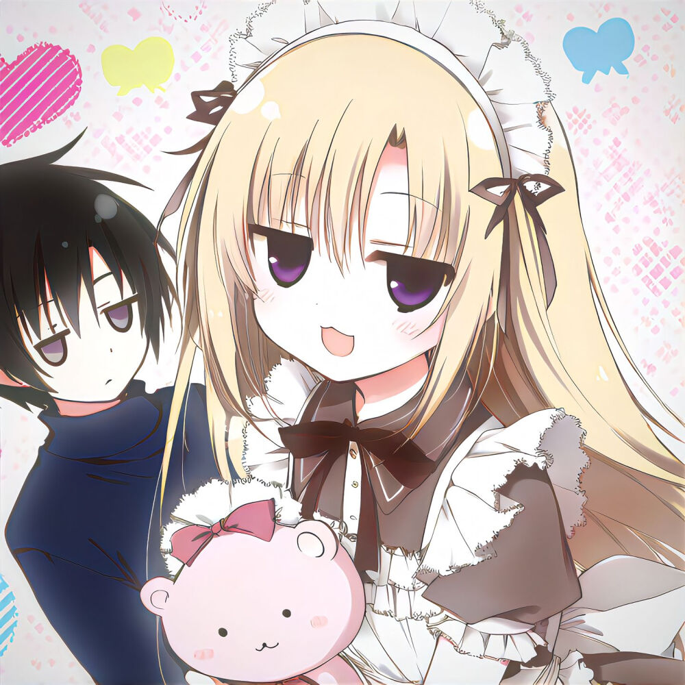 动漫情侣头像ai 源dy