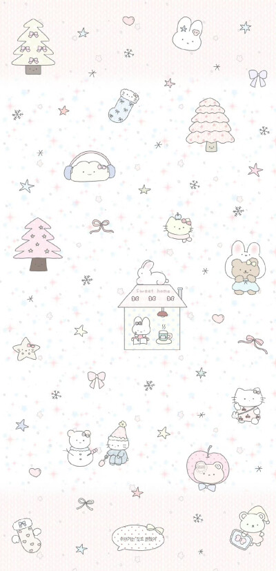 少女心聊天背景图