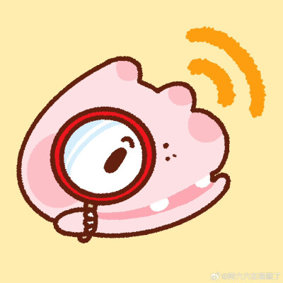 阿六六在画图了