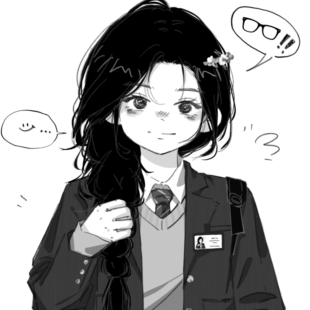 ▸女生头像
"少女的定义是勇敢自信且美好"