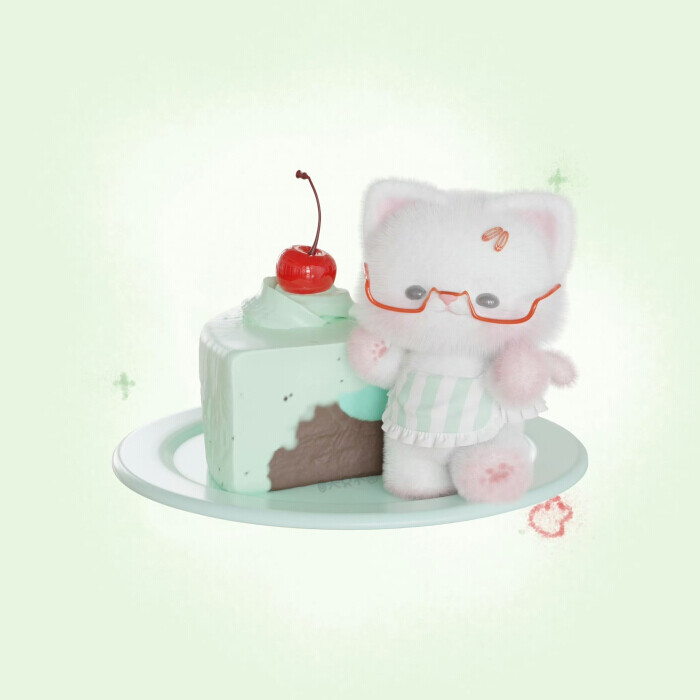 遇見妳就像小貓的世界下了小魚雨
背景图是自己的嘿嘿