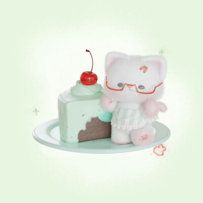 遇見妳就像小貓的世界下了小魚雨
背景图是自己的嘿嘿