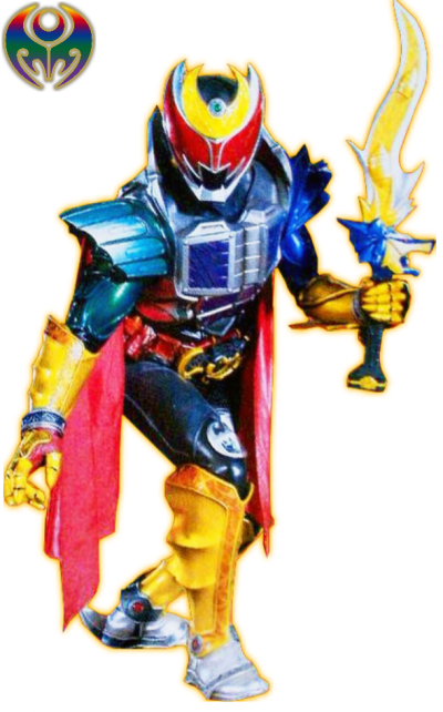 假面骑士月骑，魔皇德加巴基。加鲁鲁军刀。(侵权删)