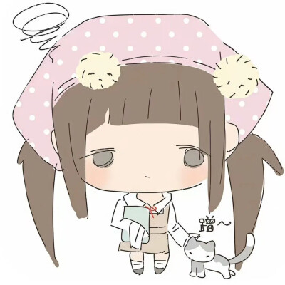 呆萌可爱女头