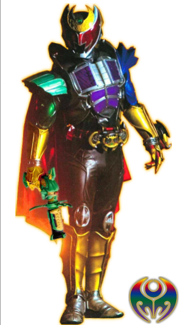 假面骑士月骑，魔皇德加巴基。巴萨麦林枪。(侵权删)