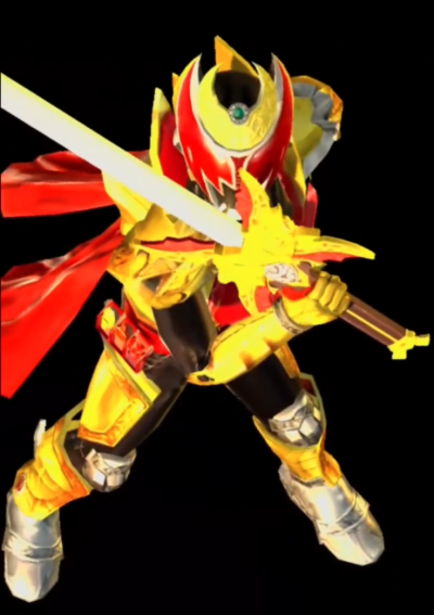 假面骑士魔皇月骑，魔皇剑。《假面骑士格斗进化》。(侵权删)