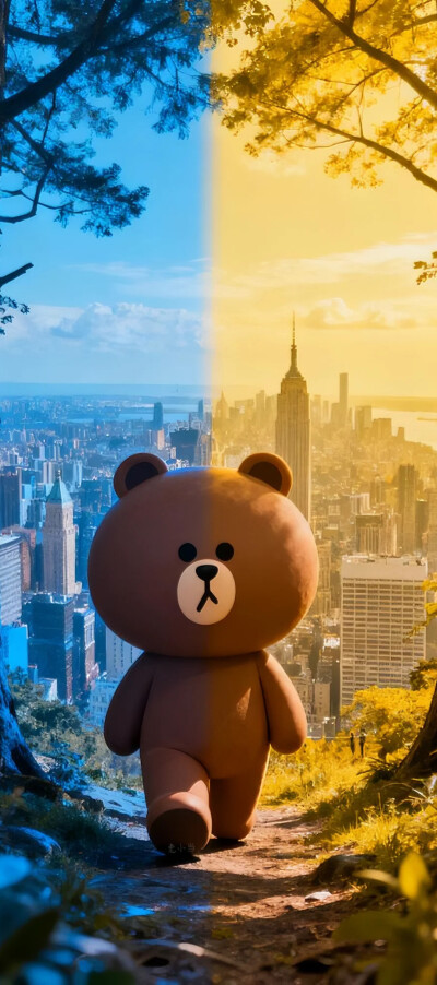 布朗熊壁纸