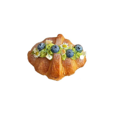蓝莓吐司白底头像