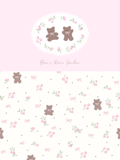 小熊的玫瑰花园