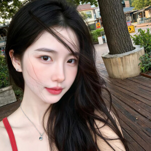 氛围感时尚真人女头，侵权删