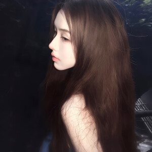 高级时尚真人女头，侵权删